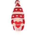 Gnome with a Love Heart 19cm Valentines Day Decoration - Image 2