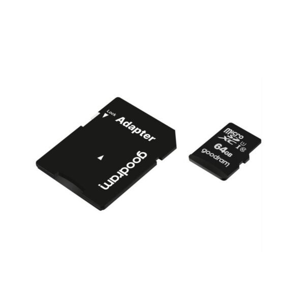 GoodRam M1AA-0640R12 memory card (64GB; Class 10; + adapter)