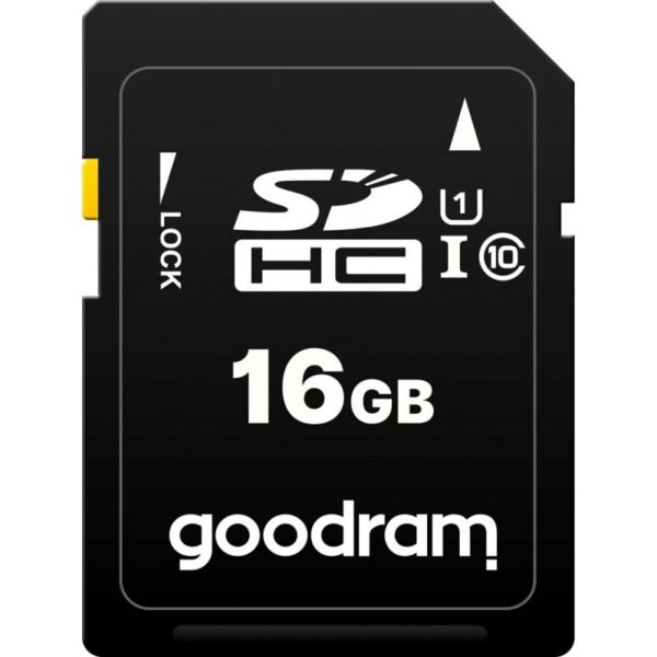 GoodRam S1A0-0160R12 Memory Card (16GB; Class 10, Class U1, V10; Memory Card)