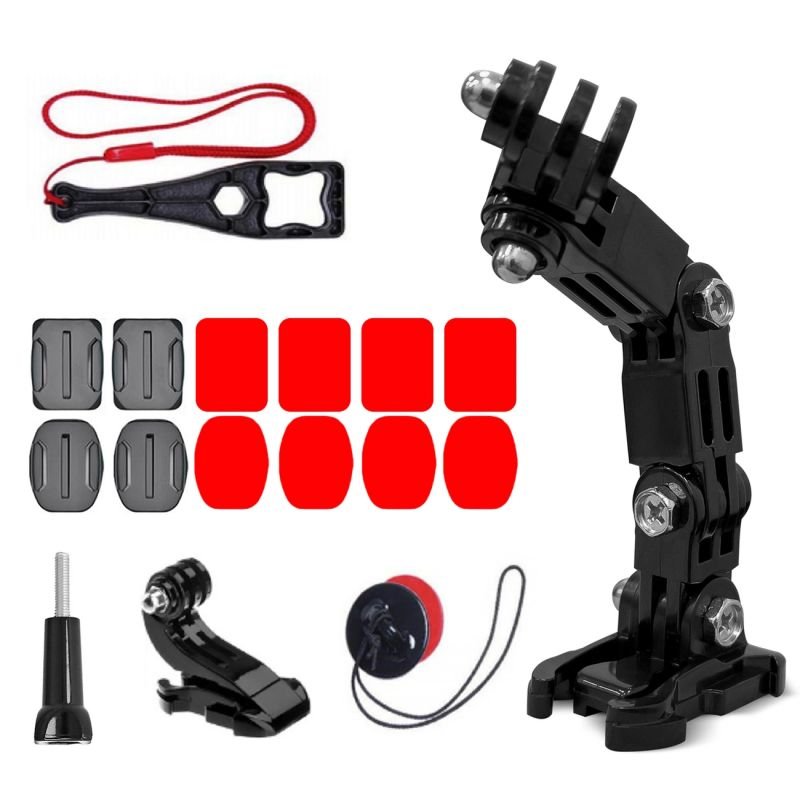 lupin-wear-ca-gopro-set-of-helmet-mounting-accessories-for-gopro-dji-insta360-sjcam-eken-sports-cameras-gopro-cycling-helmet-chin-holder-2365972 GoPro set of helmet mounting accessories for GoPro, DJI, Insta360, SJCam, Eken sports cameras (GoPro Cycling Helmet Chin Holder) - Image 1