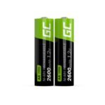 GREEN CELL BATTERIES 2X AA R6 2600MAH - Image 2