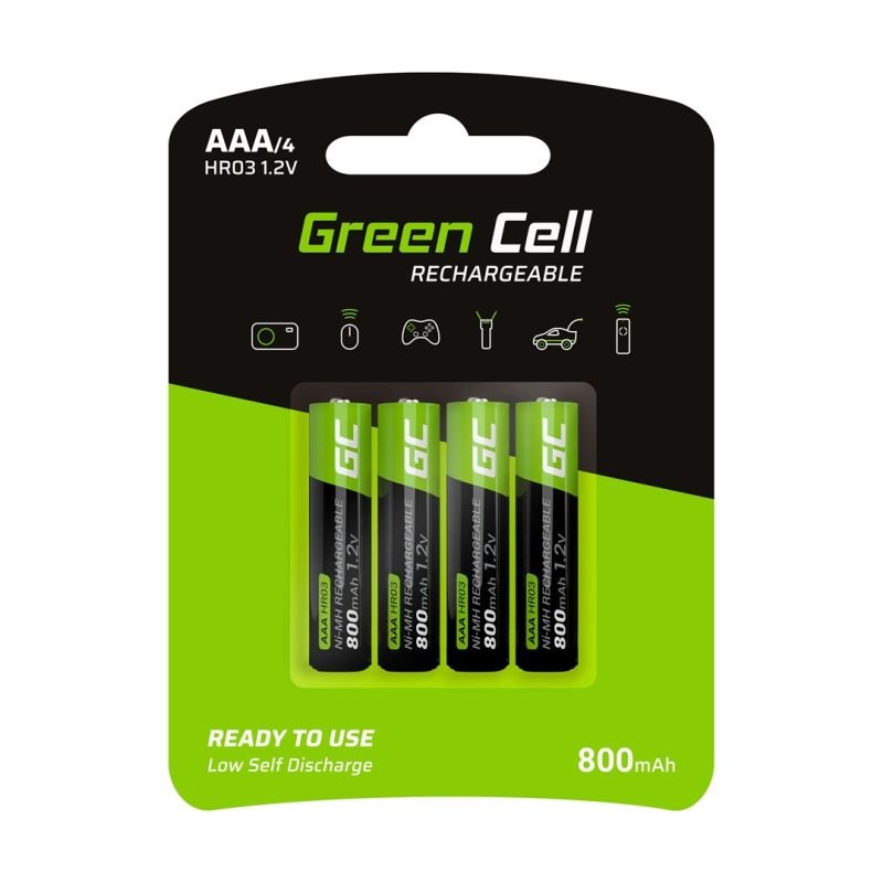 lupin-wear-ca-green-cell-batteries-4x-aaa-r3-800mah-2058576 GREEN CELL BATTERIES 4X AAA R3 800MAH - Image 1