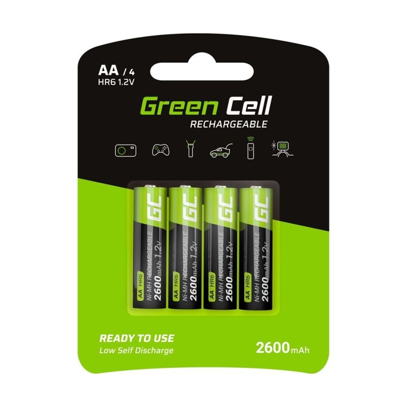 lupin-wear-ca-green-cell-batteries-sticks-4x-aa-r6-2600mah-2650573 GREEN CELL BATTERIES STICKS 4X AA R6 2600MAH - Image 1