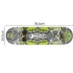GREEN GHOST BEST SPORTING WOODEN SKATEBOARD - Image 7