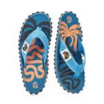 Gumbies unisex flip-flops ISLANDER FLIP-FLOP BLUE PALMETTO - Image 2