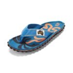 Gumbies unisex flip-flops ISLANDER FLIP-FLOP BLUE PALMETTO - Image 6