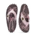 Gumbies unisex flip-flops ISLANDER FLIP-FLOP PALM LEAF PINK - Image 2