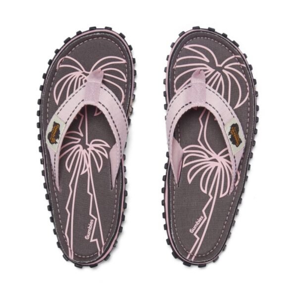 Gumbies unisex flip-flops ISLANDER FLIP-FLOP PALM LEAF PINK
