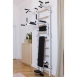 GYMNASTIC LADDER WITH A HAND BAR AND A BENCH FOR EXERCISES BENCHK 723W - Image 6