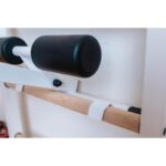 GYMNASTIC LADDER WITH A HAND BAR AND A BENCH FOR EXERCISES BENCHK 723W - Image 7