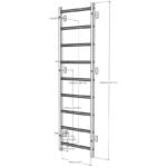 GYMNASTIC WOODEN AND METAL BENCHK 700W - Image 3