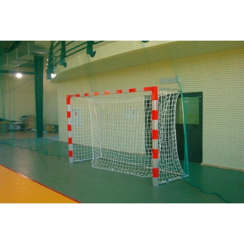 lupin-wear-ca-handball-net-pe-3-3x2x0-8x1m-netex-white-red-1839001 HANDBALL NET /PE 3/ 3x2x0.8x1m NETEX - WHITE - RED - Image 1