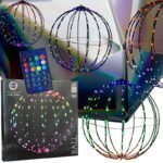HANGING DECORATIVE BALL 168LED RGB 40CM