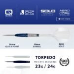 Harrows GEO 02 TORPEDO 90% steeltip darts - Image 3
