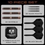 Harrows TOLFRAM TRINITY 97% steeltip darts - Image 4
