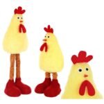 HEN ON TELESCOPES 40-48CM SPRING DECORATION