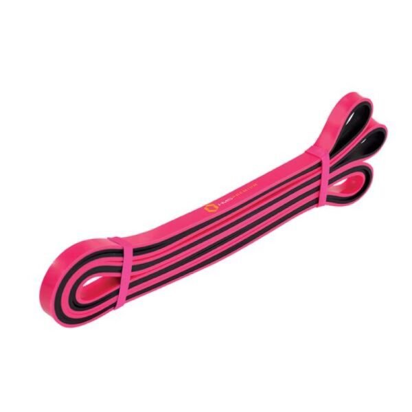 HMS exercise band PINK-BLACK GU06 13x5x2250 mm