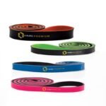 HMS exercise band PINK-BLACK GU06 13x5x2250 mm - Image 4