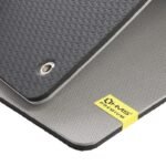 HMS Premium MFK07 gray club fitness mat with holes - Image 2
