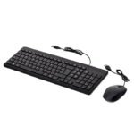 HP 150 Wired Mouse and Keyboard Set, Wired Black 240J7AA - Image 3