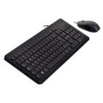HP 150 Wired Mouse and Keyboard Set, Wired Black 240J7AA - Image 4