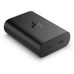 HP 65W GaN Laptop Charger 2xUSB-C Black AC Adapter 600Q7AA - Image 3