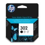 HP Black Ink Cartridge HP 302, HP302=F6U66AE, 190 pages, 3.5 ml - Image 2