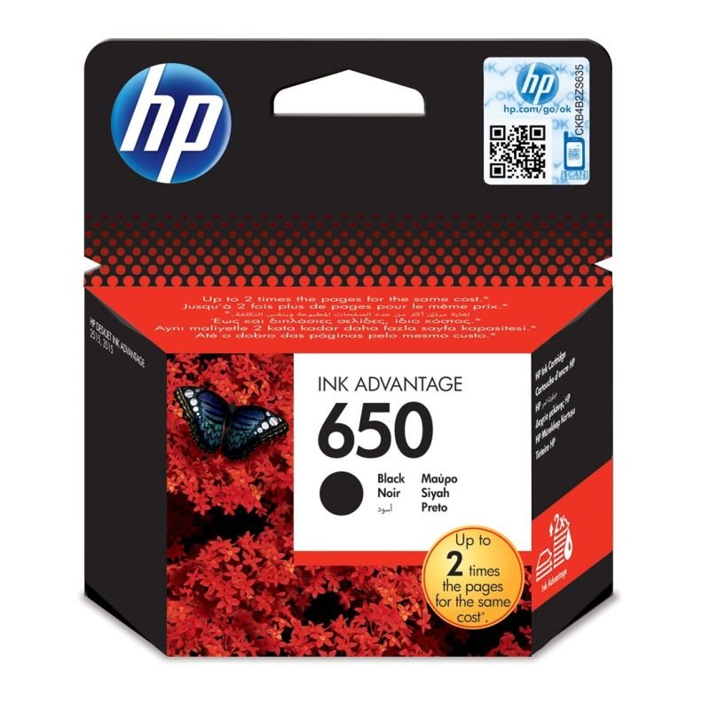 lupin-wear-ca-hp-black-ink-cartridge-hp-650-hp650-cz101ae-360-pages-6-5-ml-2344959 HP Black Ink Cartridge HP 650, HP650=CZ101AE, 360 pages, 6.5 ml - Image 1