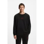 Hugo Loungewear Laze NERO Mens T-Shirt (50525229-001) - Image 5