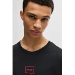 Hugo Loungewear Laze NERO Mens T-Shirt (50525236-001) - Image 3