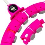 HULA HOP WITH MASSAGER, WEIGHTS AND COUNTER FUCHSIA ENERO FIT - Image 5