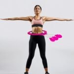 HULA HOP WITH MASSAGER, WEIGHTS AND COUNTER FUCHSIA ENERO FIT - Image 8
