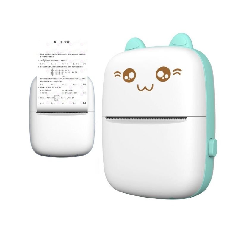 lupin-wear-ca-hurc9-bluetooth-thermal-printer-kitty-mini-with-app-blue-2370449 HURC9 Bluetooth Thermal Printer Kitty Mini with App - Blue - Image 1