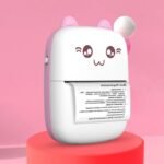 HURC9 Bluetooth Thermal Printer Mini Kitty with App - Pink - Image 2