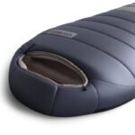 Husky DOPY Down Sleeping Bag -25 °C, 85 x 220 cm, 1.69 kg, blue-gray - Image 2