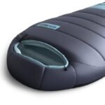 Husky Down Sleeping Bag DRAPE -20 °C, 85 x 220 cm, 1.25 kg, blue - Image 4