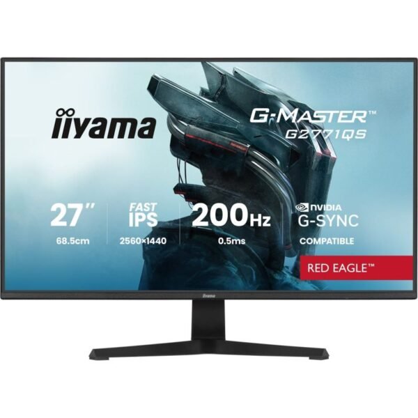 IIYAMA LED Fast IPS MONITOR 27" G2771QS-B1 Red Eagle 240Hz