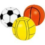 INFLATABLE BEACH BALL 40CM 66018 - Image 2