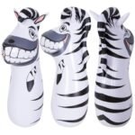 INFLATABLE PUNCHING BAG ANIMAL 53089 ZEBRA
