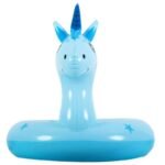INFLATABLE RING 70x70CM UNICORN BLUE 35657 - Image 3