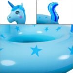 INFLATABLE RING 70x70CM UNICORN BLUE 35657 - Image 4