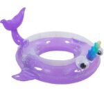INFLATABLE RING 89x64.5CM WHALE GLITTER 35641 - Image 2