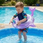 INFLATABLE RING 89x64.5CM WHALE GLITTER 35641 - Image 5