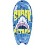 INFLATABLE SWIMMING BOARD 100X50CM SHARK 35017 BLUE - Image 4