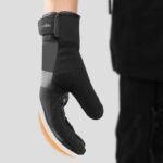 Insulated sports phone gloves (size XL) - black - Image 3
