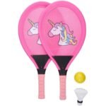 JUMBO KID EDDY TOYS BADMINTON TENNIS SET - UNICORN