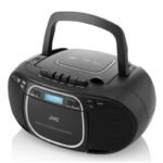 JVC RC-E561B-DAB Boombox radio player black - Image 5