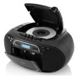 JVC RC-E561B-DAB Boombox radio player black - Image 8