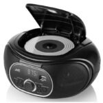 JVC RD-E221B Boombox black radio player - Image 3