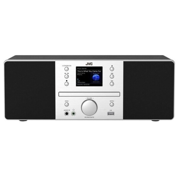 JVC RD-E874B black radio